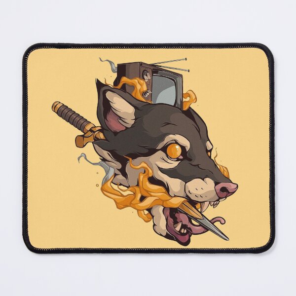 Item preview, samurai wolf designed and sold by batizzz.