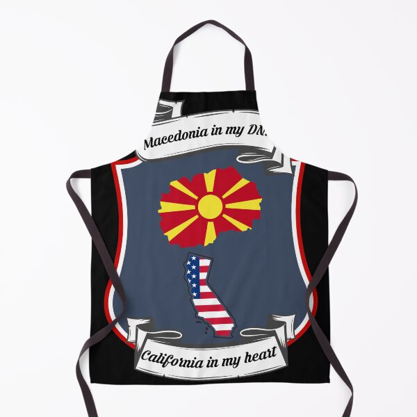 Item preview, Macedonia in my DNA, California in my heart Heritage designed and sold by Tony ⭐⭐⭐⭐⭐.