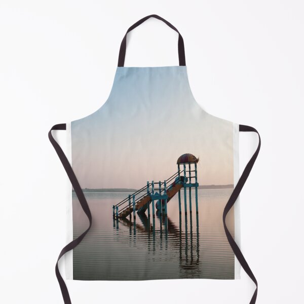 Item preview, lost place A forgotten old children's slide by a lake. designed and sold by U-WESTDESIGN.