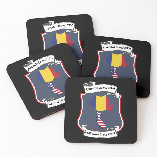 Item preview, Romania in my DNA, California in my heart Heritage designed and sold by Tony ⭐⭐⭐⭐⭐.