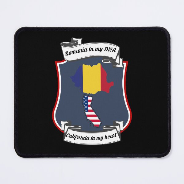 Item preview, Romania in my DNA, California in my heart Heritage designed and sold by Tony ⭐⭐⭐⭐⭐.