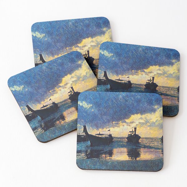 Item preview, Boat at sea designed and sold by WVimages.