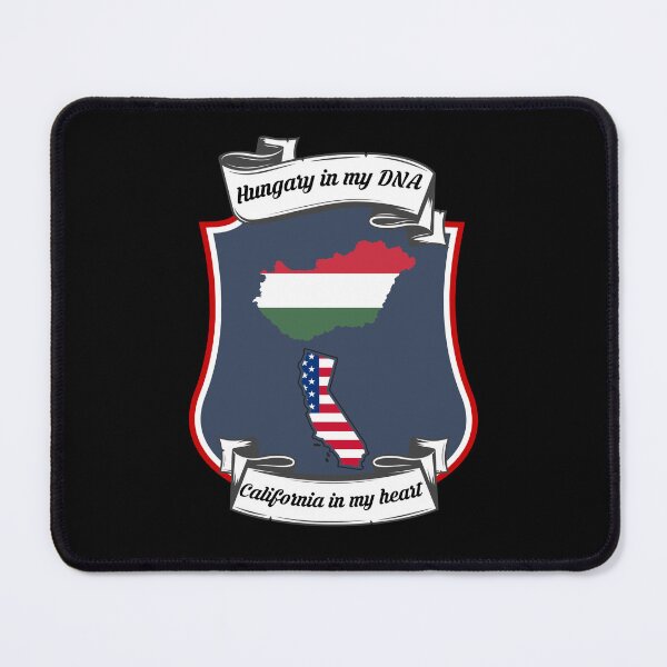 Item preview, Hungary in my DNA, California in my heart Heritage designed and sold by Tony ⭐⭐⭐⭐⭐.