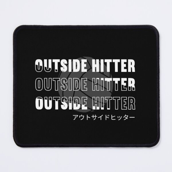 Item preview, Japanese Volleyball Outside Hitter Typography designed and sold by SnazzyStyles.