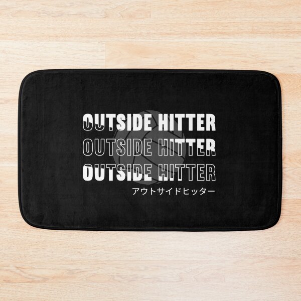 Item preview, Japanese Volleyball Outside Hitter Typography designed and sold by SnazzyStyles.