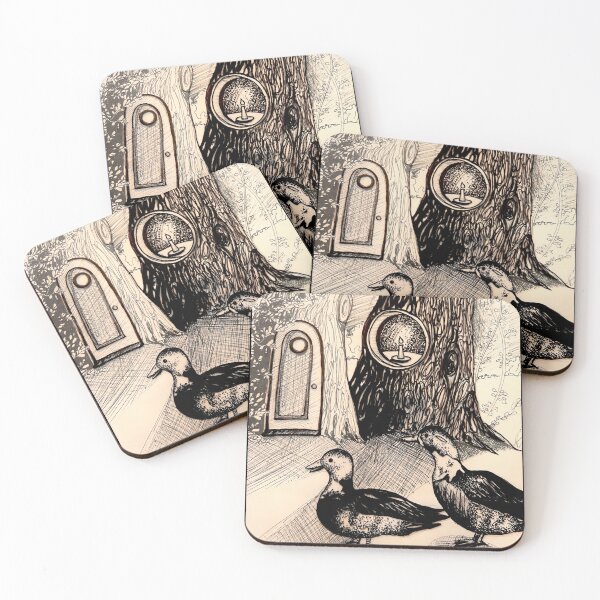 Item preview, Two ducks in the forest designed and sold by Annabella Schweitz.