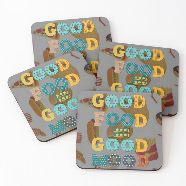 Item preview, GOOD FOOD= GOOD MOOD designed and sold by jasneetchopra27.