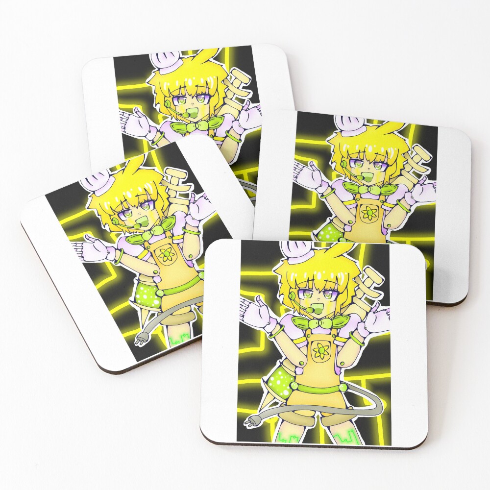 Item preview, Coasters (Set of 4) designed and sold by RibbittheRibbit.