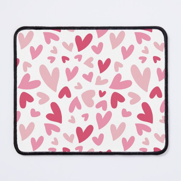 Item preview, Valentines PInk Hearts Pattern designed and sold by DebbisPalette.