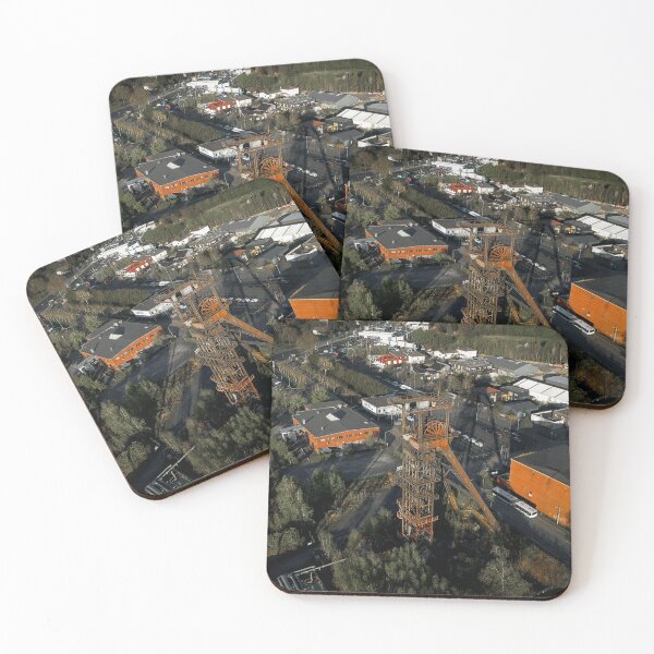 Item preview, Bird's-eye view of colliery designed and sold by kohlenjunge.