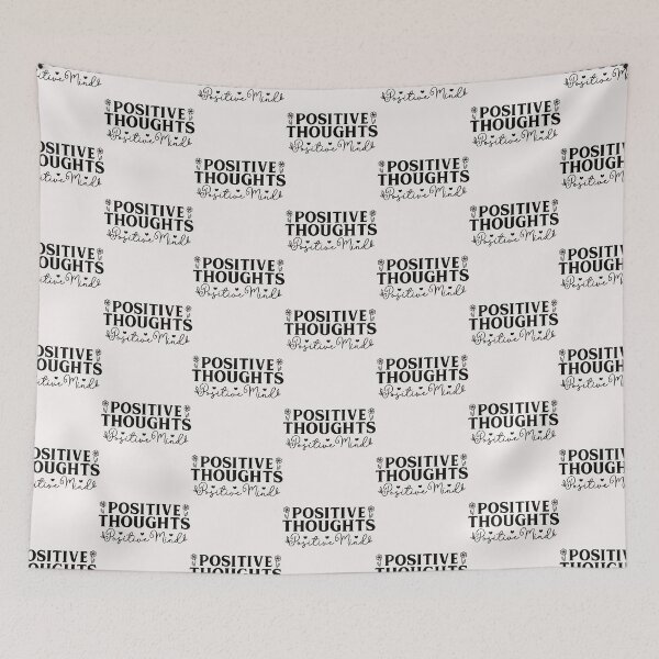 Item preview, positive thoughts, positive mind designed and sold by Allklassy.