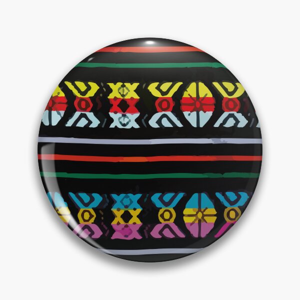 Item preview, Vibrant colors authentic mexican fabric serape aztec print designed and sold by T-Mex.