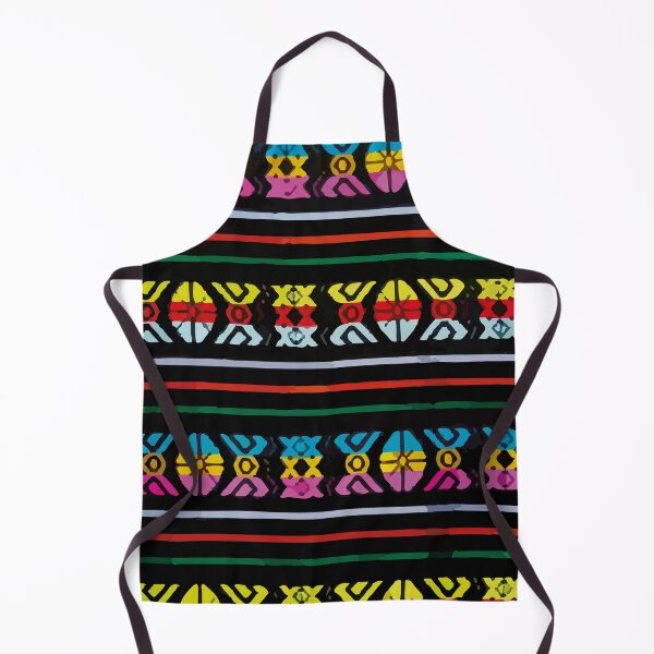 Item preview, Vibrant colors authentic mexican fabric serape aztec print designed and sold by T-Mex.