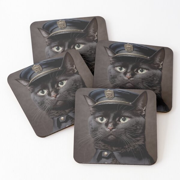 Item preview, Police cat designed and sold by jordygraph.