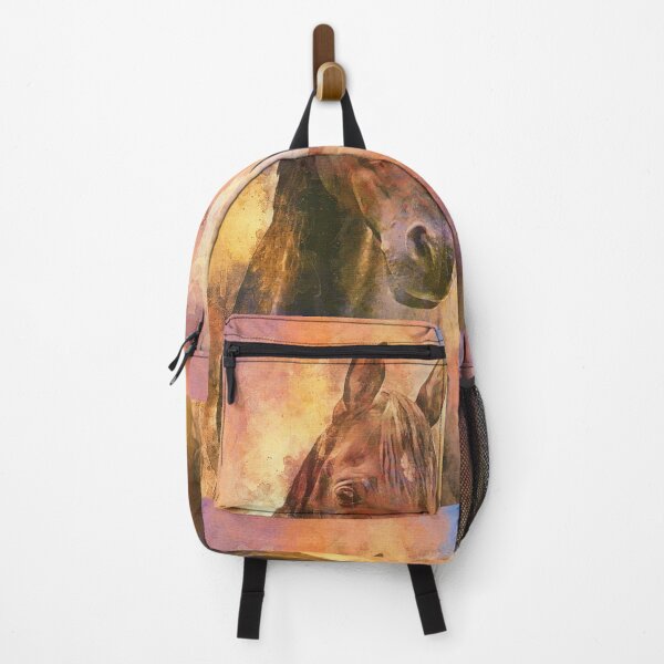 Item preview, Brown Arabian horse portrait - aquarelle  designed and sold by NickoPrints.