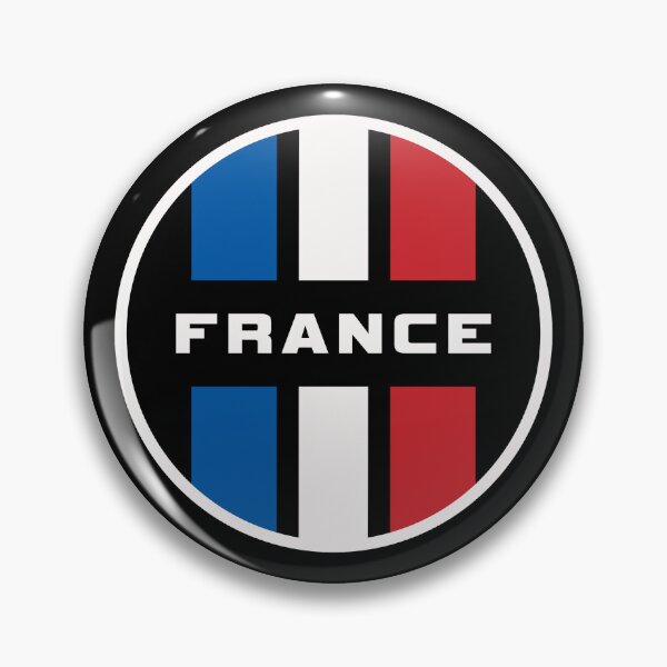 Item preview, France Racing Stripes No. 3 Circle designed and sold by PEK1787.