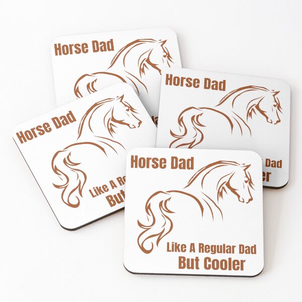 Item preview, Horse Dad Like A Regular Dad But Cooler  designed and sold by chaousari98 ⭐️⭐️⭐️⭐️⭐️.
