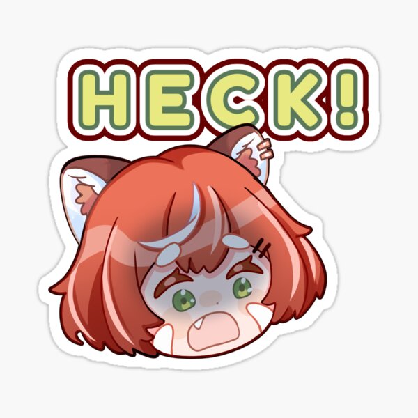 Item preview, Khiren Sticker - HECK! designed and sold by Khiren.