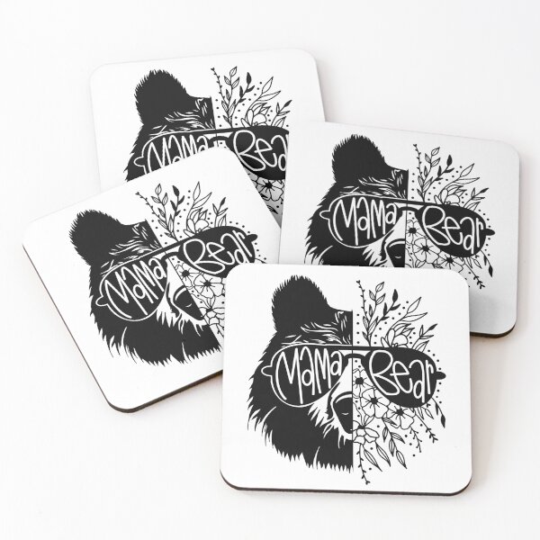 Item preview, Mama Bear, Mama Bear Half Bear Half Flowers designed and sold by UniqueStylistic.
