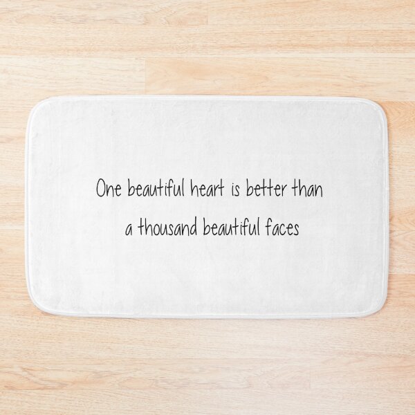 Item preview, one beutiful heart is better than a thousand beautiful faces designed and sold by ikrame-shop.