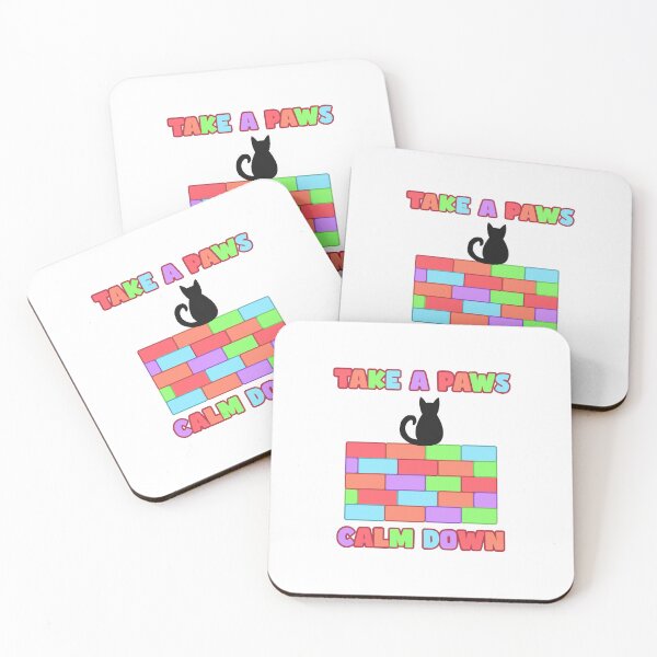 Item preview, Take A Paws And Calm Down  designed and sold by Aerodin.