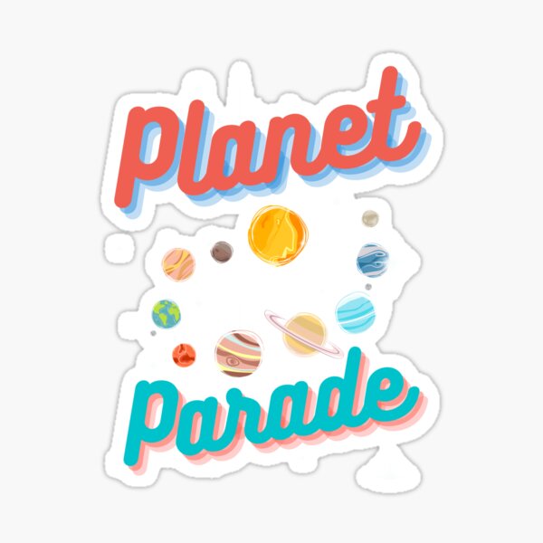 Item preview, Planet Parade designed and sold by HyzoArt.