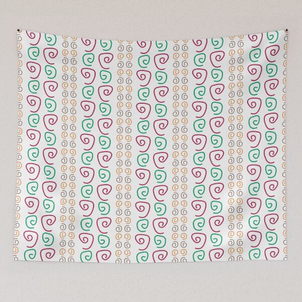 Item preview, colorful folklore pattern designed and sold by GoMGen.