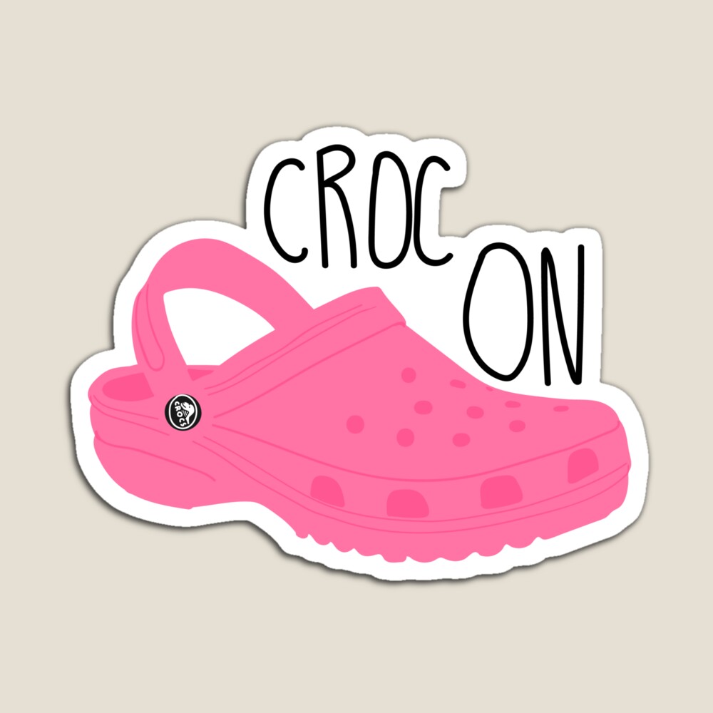 Crocs - You croc my world' Sticker | Spreadshirt