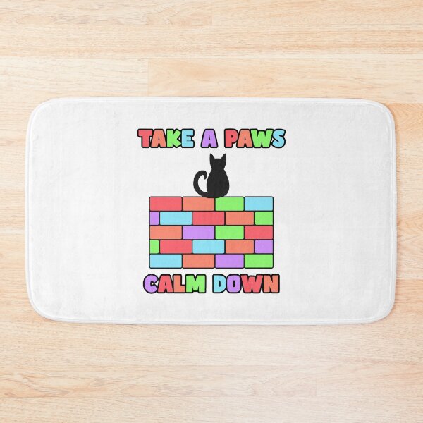 Item preview, Take A Paws And Calm Down  designed and sold by Aerodin.