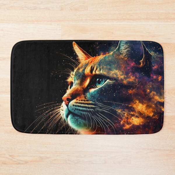Item preview, Space cat puzzle. Cat in space. Space kitten. Up to 1000 pieces puzzle. designed and sold by ColorfulAnimals.