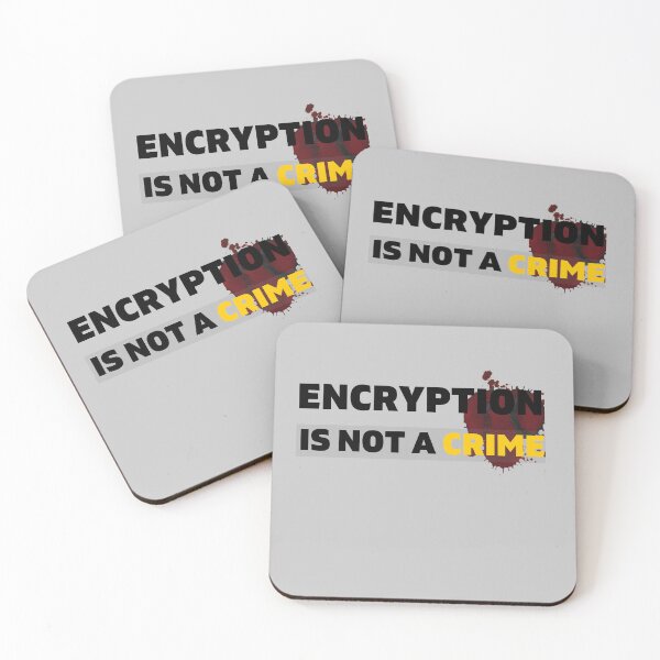 Item preview, ENCRYPTION IS NOT A CRIME designed and sold by SAM FRITA.