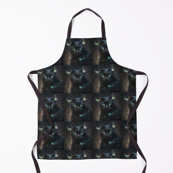 Item preview, Moon The Black Fairy Cat 5 designed and sold by idreamaboutcats.