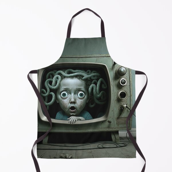 Artikelvorschau, Weird scary creature coming out of the tv entworfen und verkauft von mrlongfield.