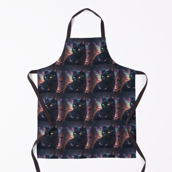 Item preview, Moon The Black Fairy Cat 7 designed and sold by idreamaboutcats.