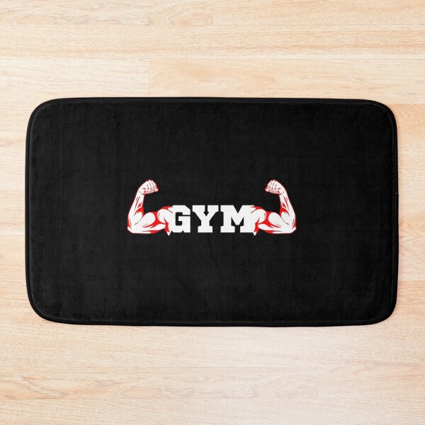 Item preview, Red Muscle Gym - Fitness Quotes designed and sold by natig-art-shop.