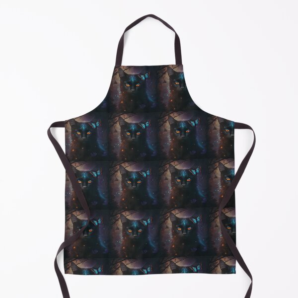 Item preview, Moon The Black Fairy Cat 9 designed and sold by idreamaboutcats.