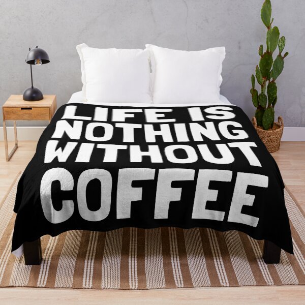 Item preview, LIFE IS NOTHING WITHOUT COFFEE - Coffee Lovers designed and sold by EnzoVectorism.