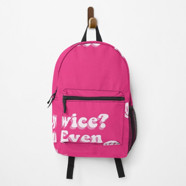 Item preview, Think Twice? I Don't Even Think Once funny cute pink car bumper saying designed and sold by Vibin ❤️✨.