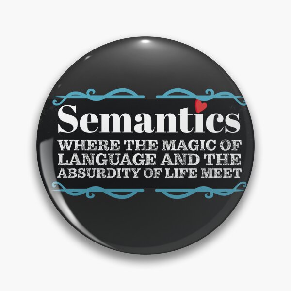 Item preview, Putting the Antics Back in Semantics - Where the Magic of Language and the Absurdity of life meet designed and sold by Christopher  McGuire.