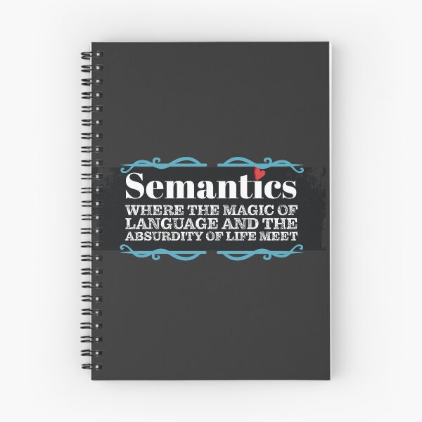 Item preview, Putting the Antics Back in Semantics - Where the Magic of Language and the Absurdity of life meet designed and sold by Christopher  McGuire.
