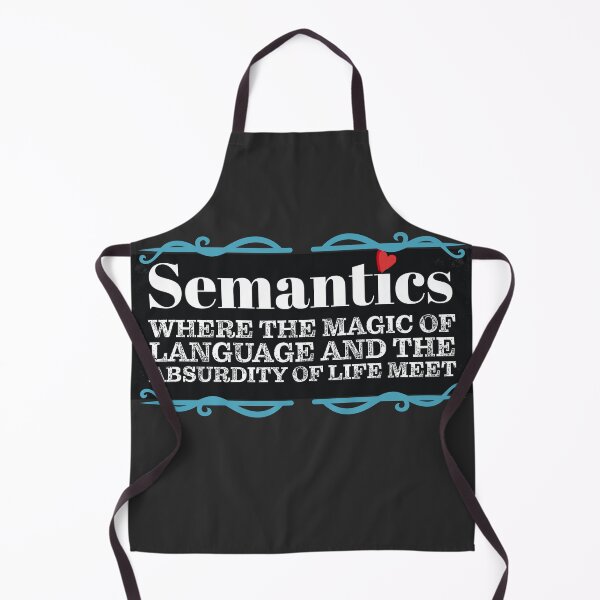 Item preview, Putting the Antics Back in Semantics - Where the Magic of Language and the Absurdity of life meet designed and sold by Christopher  McGuire.