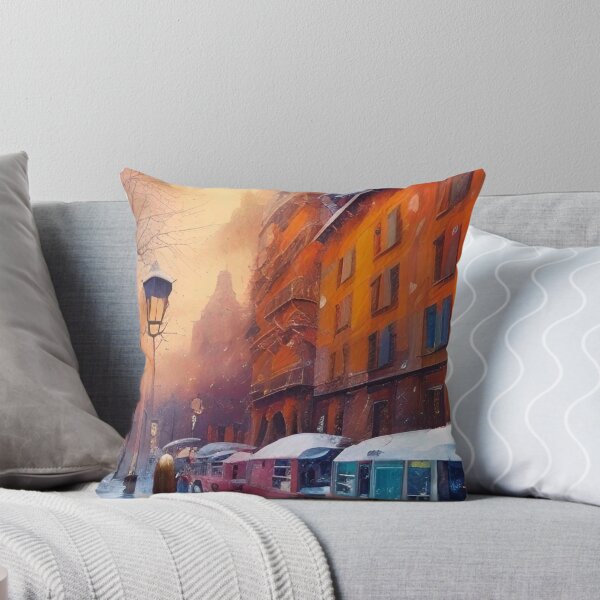 Item preview, Lyon City painting designed and sold by Places On Earth.