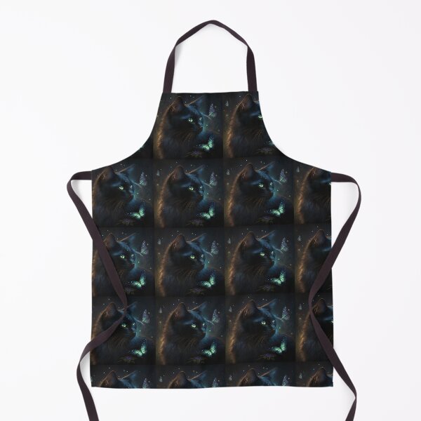 Item preview, Moon The Black Fairy Cat 11 designed and sold by idreamaboutcats.