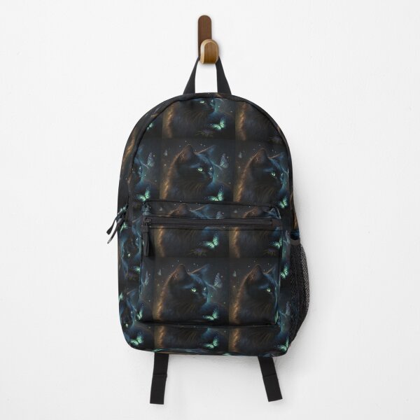 Item preview, Moon The Black Fairy Cat 11 designed and sold by idreamaboutcats.