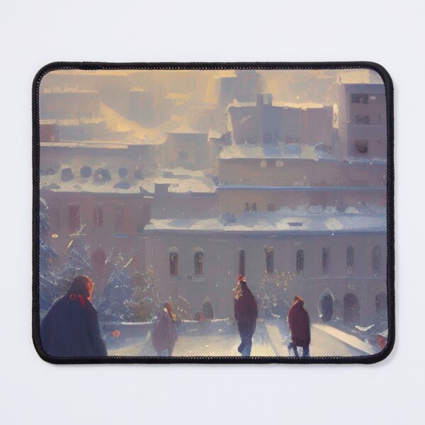 Item preview, Lyon Skyline Snow designed and sold by Places On Earth.