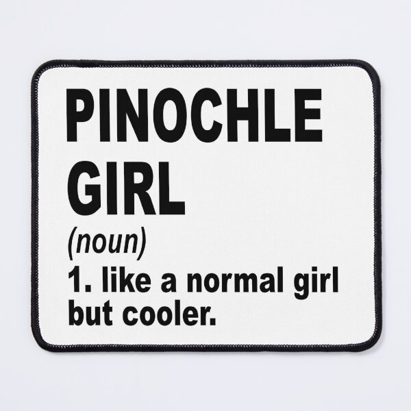 Item preview, Pinochle Girl Like A Normal Girl But Cooler,Pinochle Lovers Gift designed and sold by Dogs Geeky⭐⭐⭐⭐⭐.