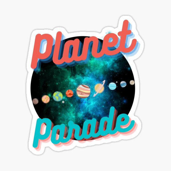 Item preview, Planet Parade 2 designed and sold by HyzoArt.