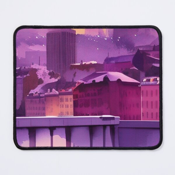Item preview, Lyon Skyline Paint designed and sold by Places On Earth.
