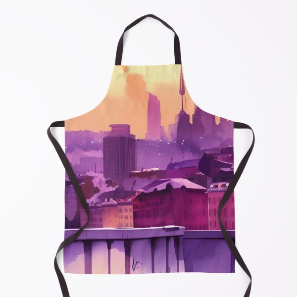 Item preview, Lyon Skyline Paint designed and sold by Places On Earth.