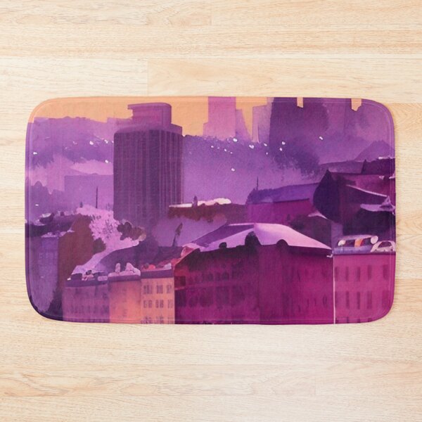 Item preview, Lyon Skyline Paint designed and sold by Places On Earth.